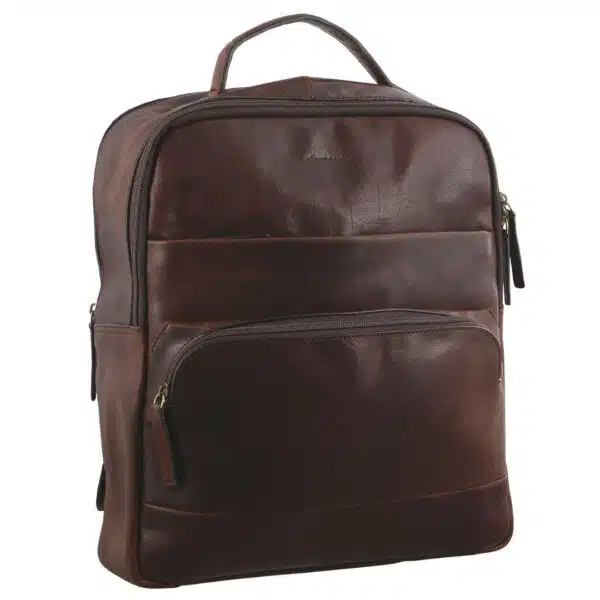 leather backpack