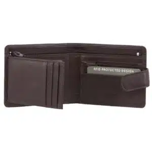 mens leather wallet