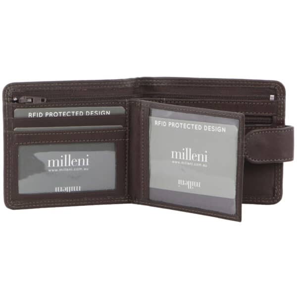 mens leather wallet