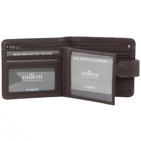 mens leather wallet